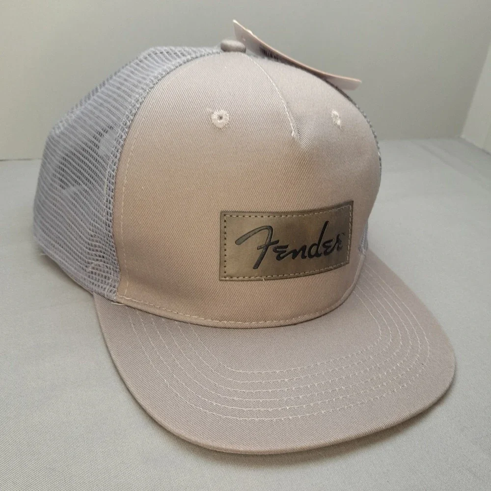 Fender Space Rock Snapback Hat Gray 2023 NWT Adjustable Cap